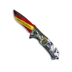Couteau Pliant Tactique GUARDIA CIVIL Lame 8.2 Cm Décor 3D