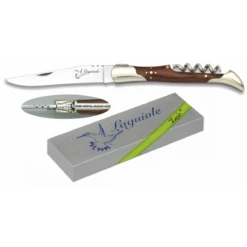 Couteau Plaint LUXE LAGUIOLE 19252 Lame 9.5 Cm Avec Tire-bouchon