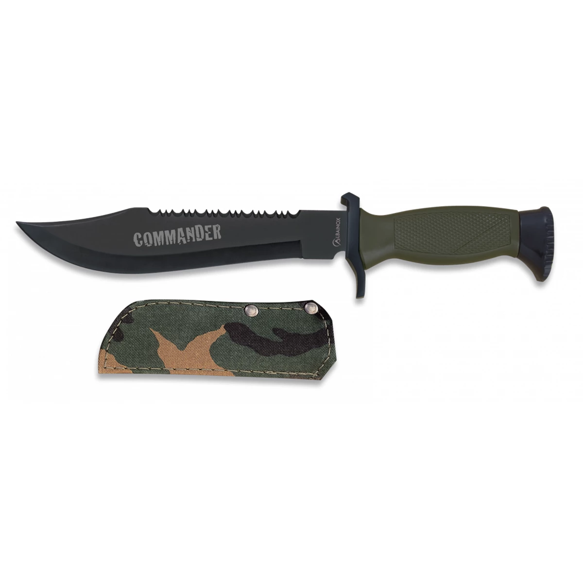 Poignard Bowie ALBAINOX COMMANDER Noir 31777 Lame 19.5 Cm 3 Poignard Bowie ALBAINOX COMMANDER Noir 31777 Lame 19.5 Cm