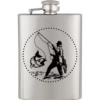 Flasque à Alcool Acier Inox ALBAINOX 225 Ml Décor Pêcheur