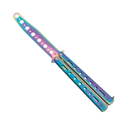 Couteau Papillon D'entrainement RAINBOW 02191 Lame 10.2 Cm