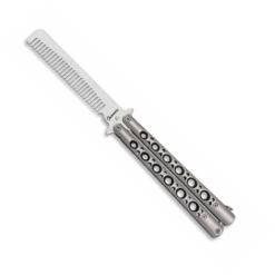 Couteau Papillon Peigne D'entrainement Albainox 02189 Lame 11 Cm