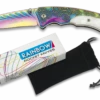 Couteau Pliant RAINBOW 19532 Lame 7.8 Cm -BOUTICOUPE Boutique Couteau pliant RAINBOW 19532 lame damas 7 8 cm zoom