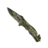 Couteau Pliant Albainox 18401-A Camo Vert Lame 8 Cm