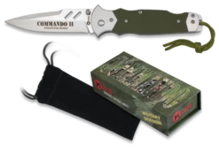 Couteau Pliant Tactique K25 COMMANDO II Lame 9.3 Cm