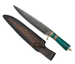 Couteau Sportif Albainox 32564 Lame DAMAS 25.7 Cm