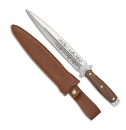 Dague Albainox 32611 Double Tranchant Manche Palissandre