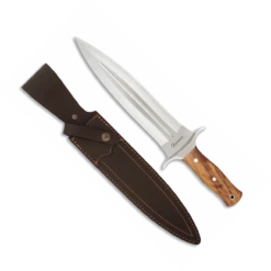 Dague De Chasse ALBAINOX 31667 REMATADOR Manche Bois D'olivier