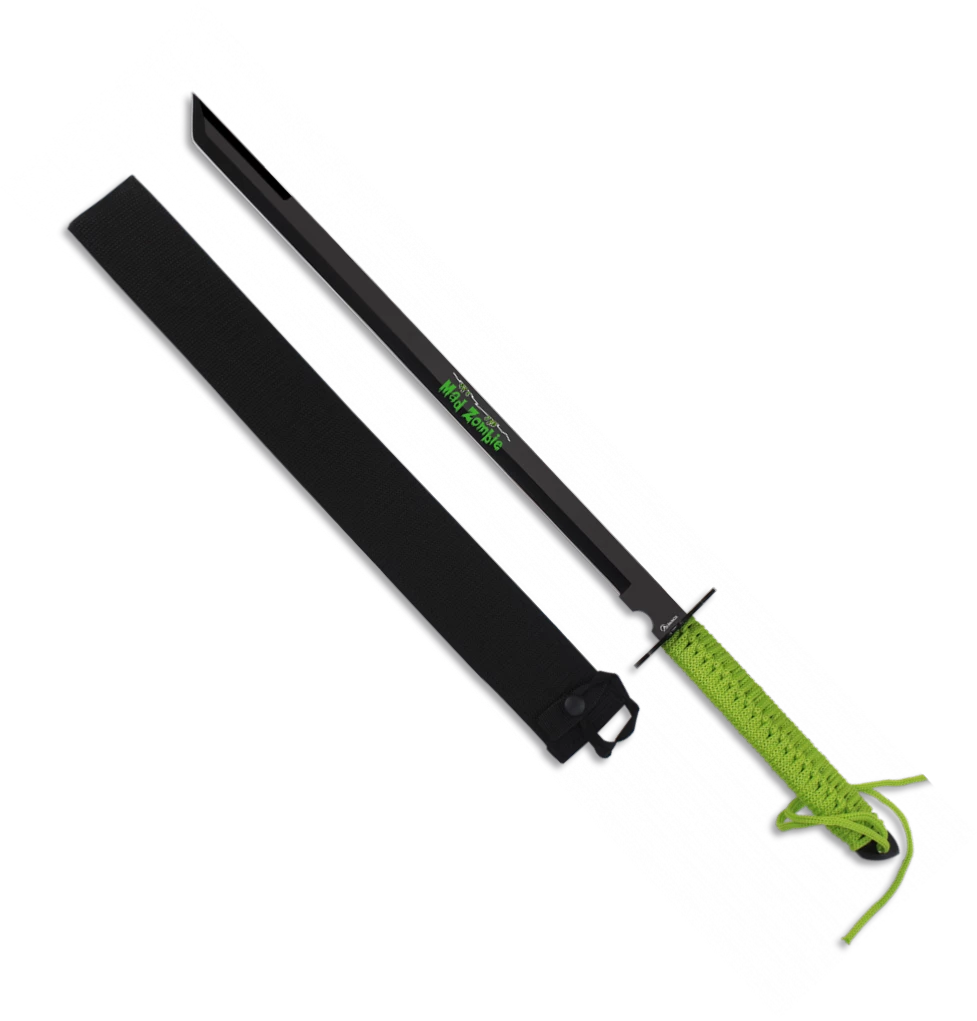 Machette MAD ZOMBIE Hazzard Tsuba 32636 Lame 48.5 Cm 3 Machette MAD ZOMBIE Hazzard Tsuba 32636 Lame 48.5 Cm