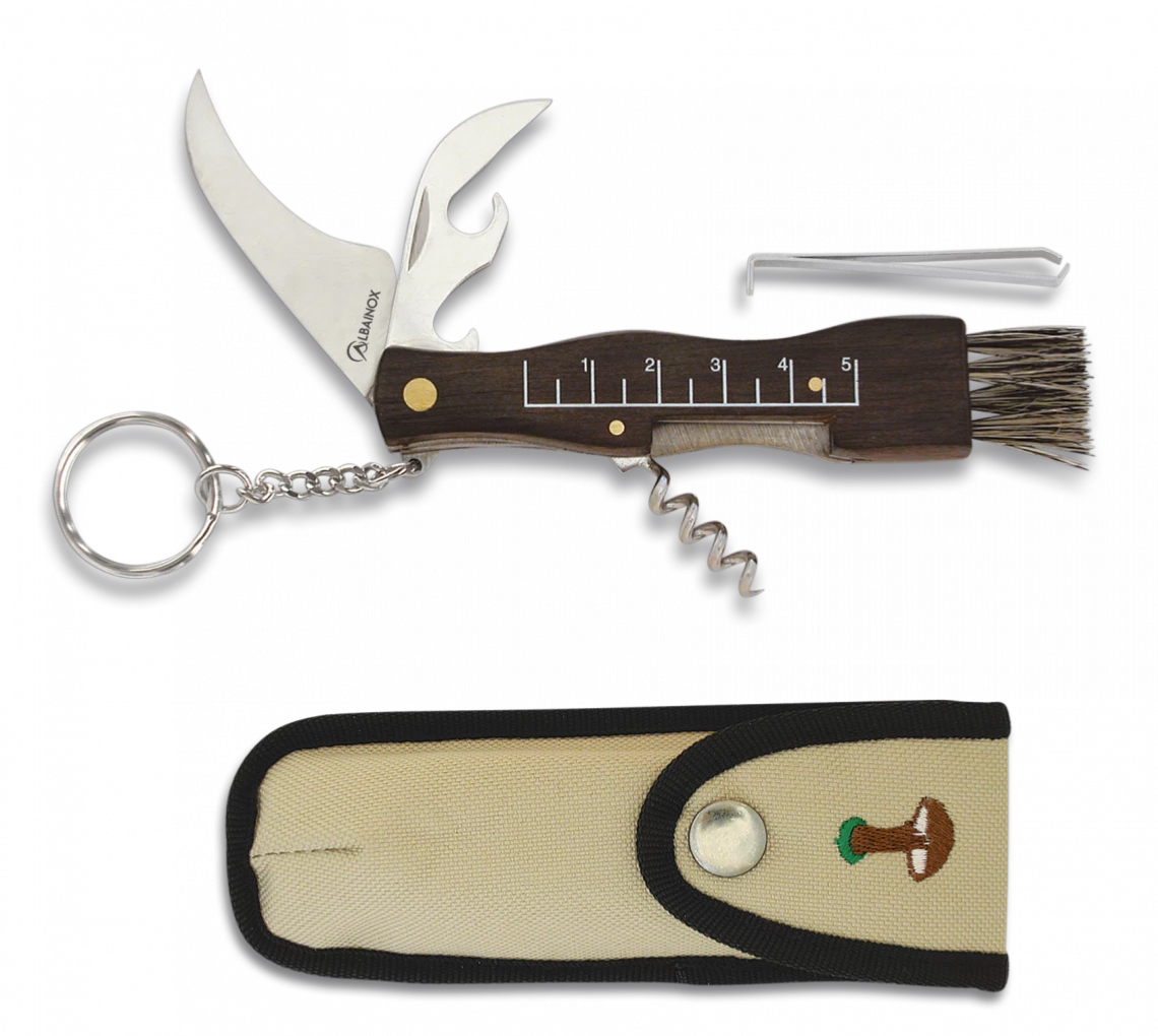 Couteau à Champignon ALBAINOX 10593 Lame 6 Cm 3 Couteau à Champignon ALBAINOX 10593 Lame 6 Cm