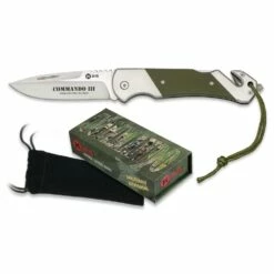 Couteau Tactique COMMANDO-II K25 18701 Lame 9 Cm