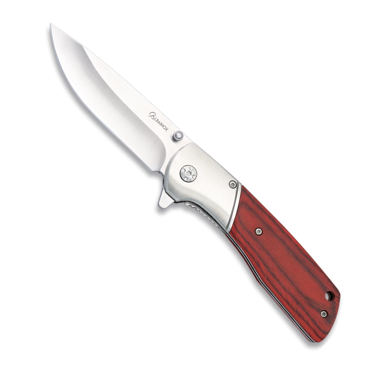 Couteau Pliant Albainox 18585 Rouge Lame 9 Cm 3 Couteau Pliant Albainox 18585 Rouge Lame 9 Cm