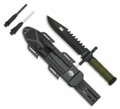 Couteau De Survie Baïonnette Albainox 32570 Lame 19 Cm