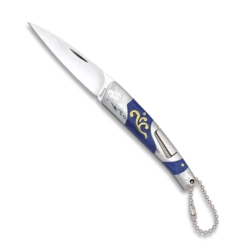 Couteau Pliant ALBAINOX 18634 Stamina Bleu Lame 7 Cm