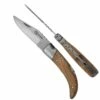 Couteau Pliant Pittuda 30151 Lame 10 Cm Manche En Teck -BOUTICOUPE Boutique couteau pliant pittuda teck zx1200