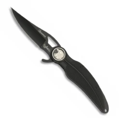 Couteau Pliant ALBAINOX PLUME Noir 19614-A Lame 8.5 Cm