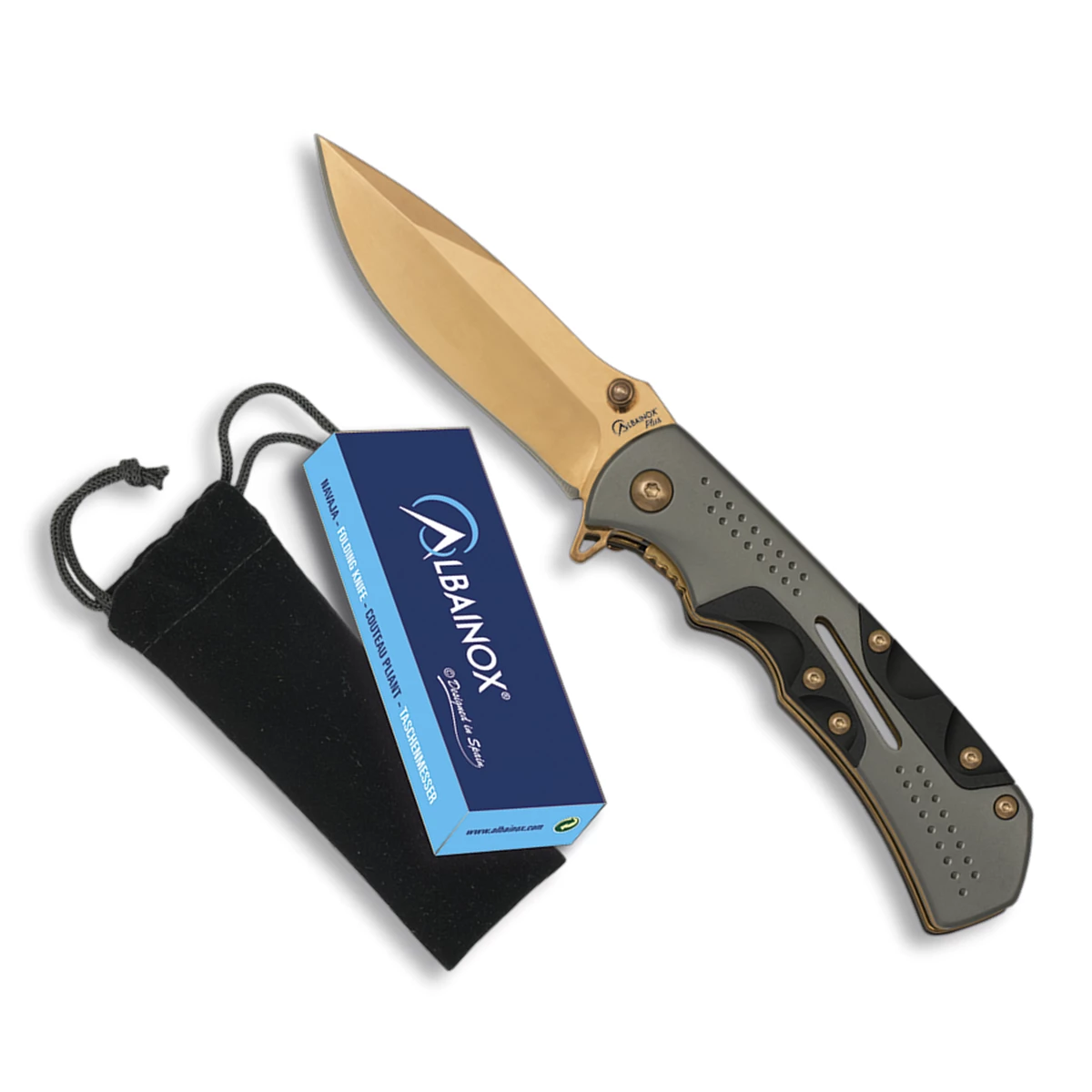 Couteau Pliant Albainox 18138-A Lame 7.5 Cm 3 Couteau Pliant Albainox 18138-A Lame 7.5 Cm