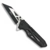 Couteau Pliant Automatique Albainox 19915-A Noir Lame 8.8 Cm