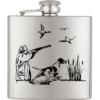 Flasque à Alcool Acier Inox ALBAINOX 170 Ml Décor Chasseur