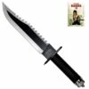 Couteau De Survie RAMBO II Lame 25 Cm 1 Couteau De Survie RAMBO II Lame 25 Cm -BOUTICOUPE Boutique replique couteau rambo 2 zoom